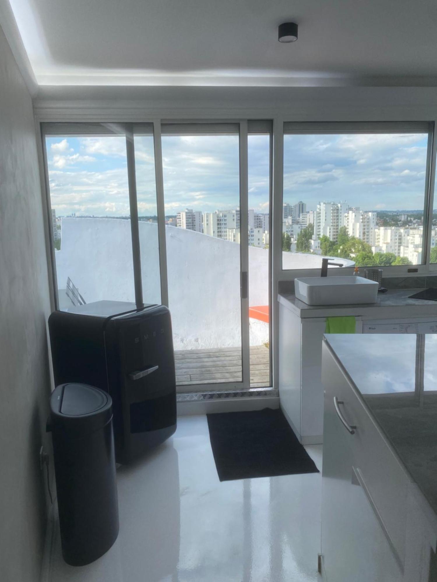 14Eme Et Der Etage "Arty" Avec 2 Chambres Et Vue Panoramique ! Créteil Exterior photo